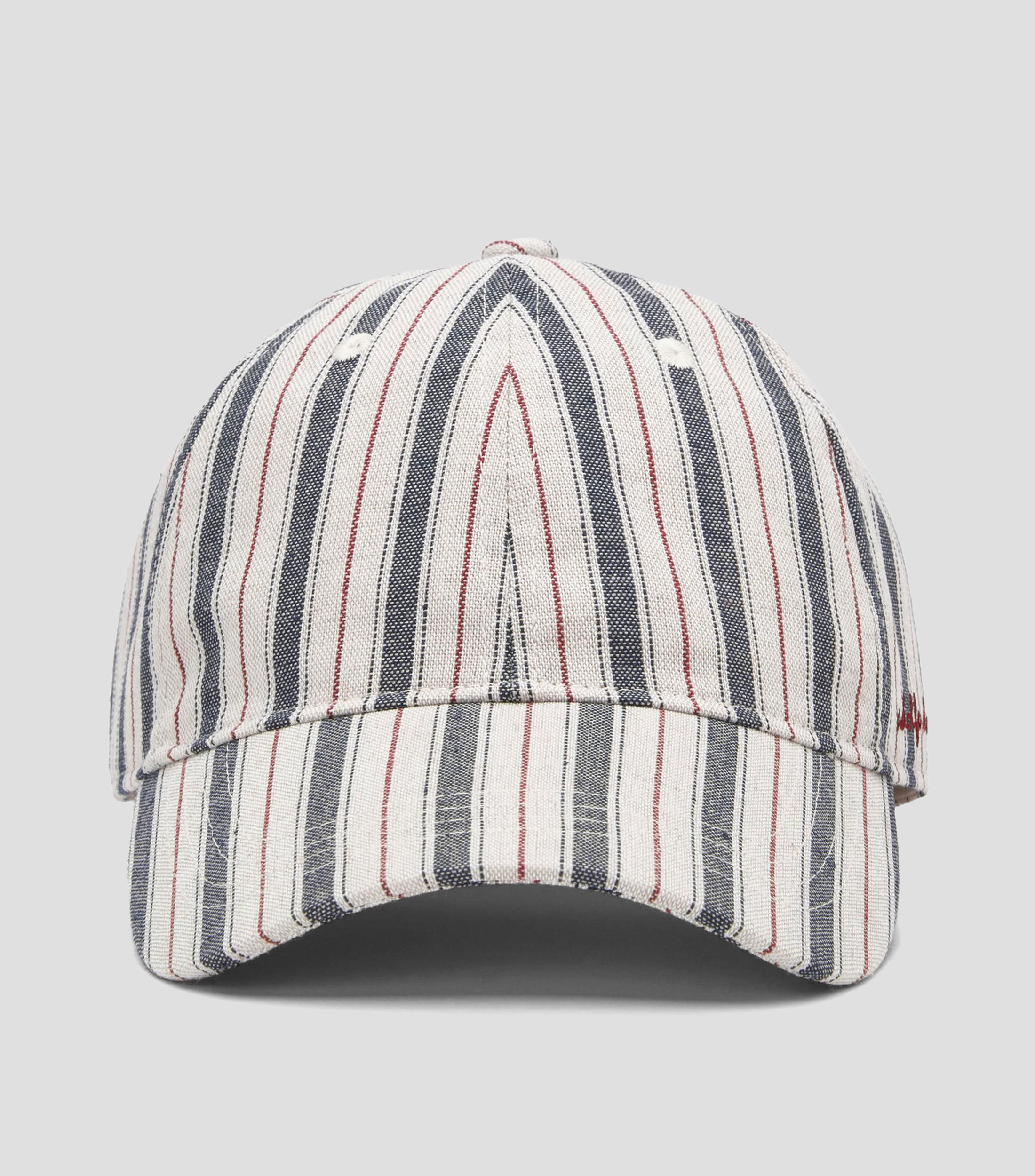 Gorra con Rayas Mujer